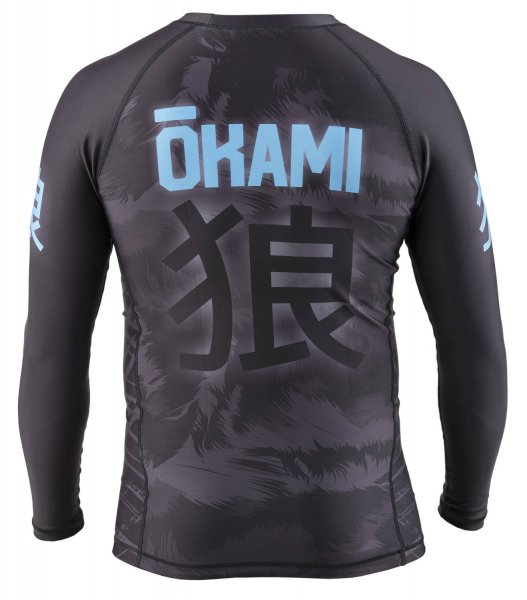 Okami Rashguard Wilderness Ice - Langarm
